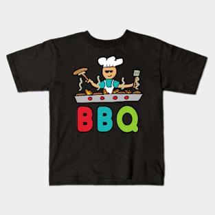 Barbecue Cookout BBQ Kids T-Shirt